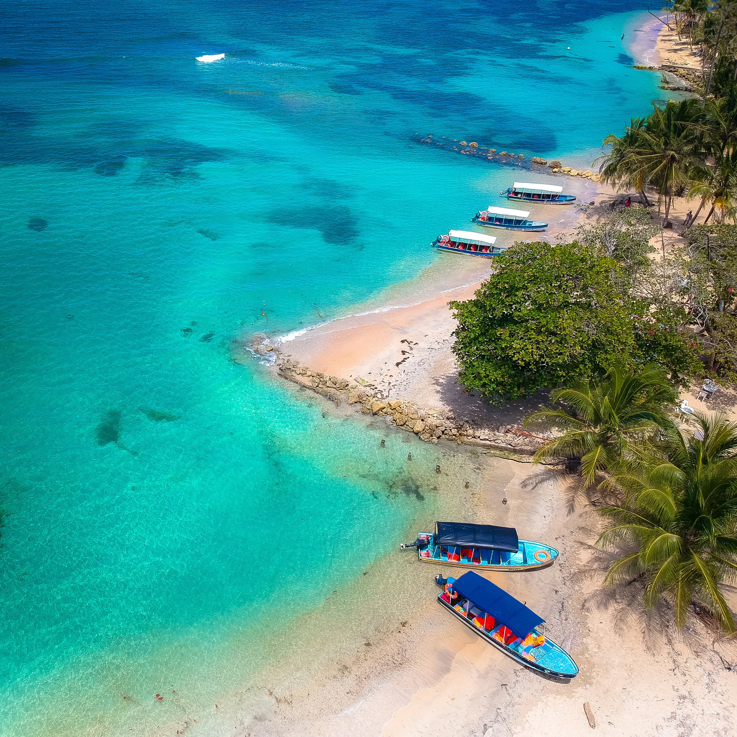 Dragon Beach, Bocas del Toro: crystal clear Caribbean water